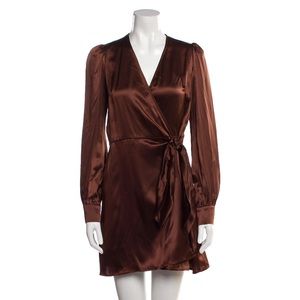 Reformation Silk Mini Dress | Size Large | perfect for the holidays!